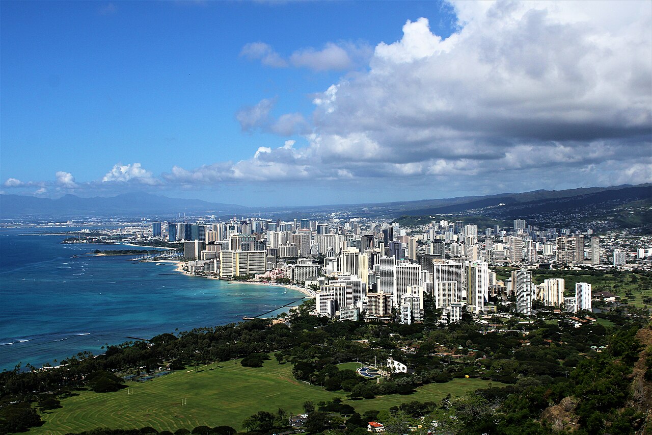 A photograph of Honolulu