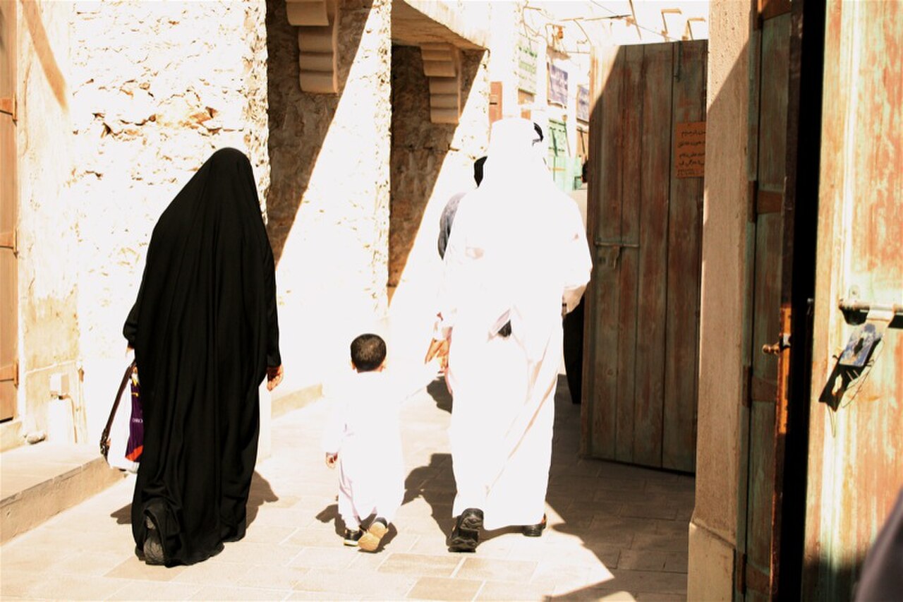 A photograph of Souq Waqif