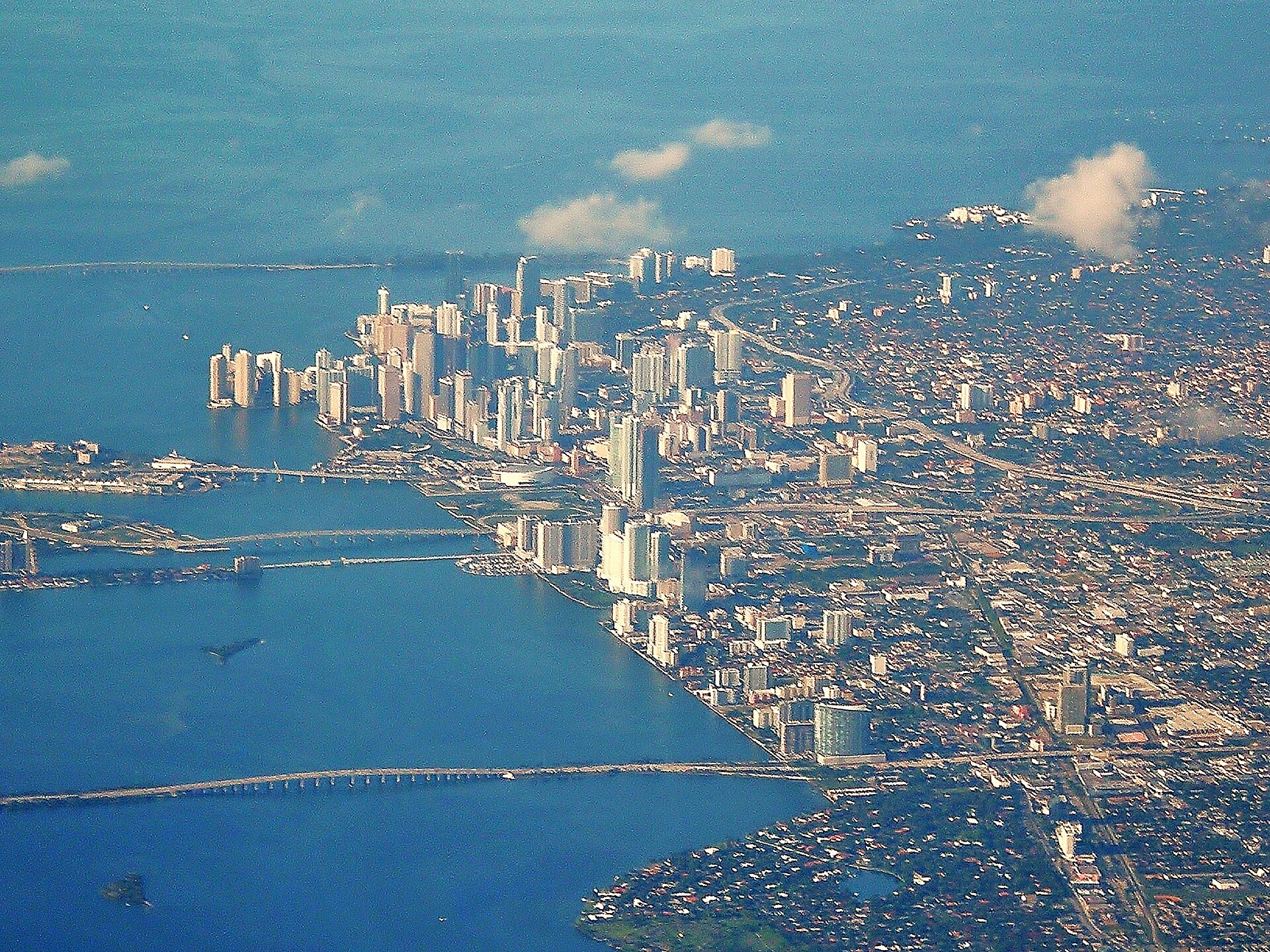 A photograph of Miami