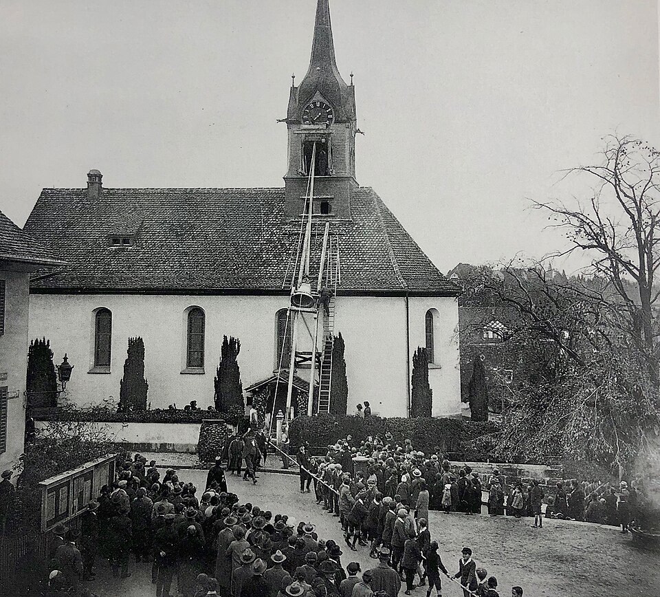 A photograph of Old Church Wollishofen