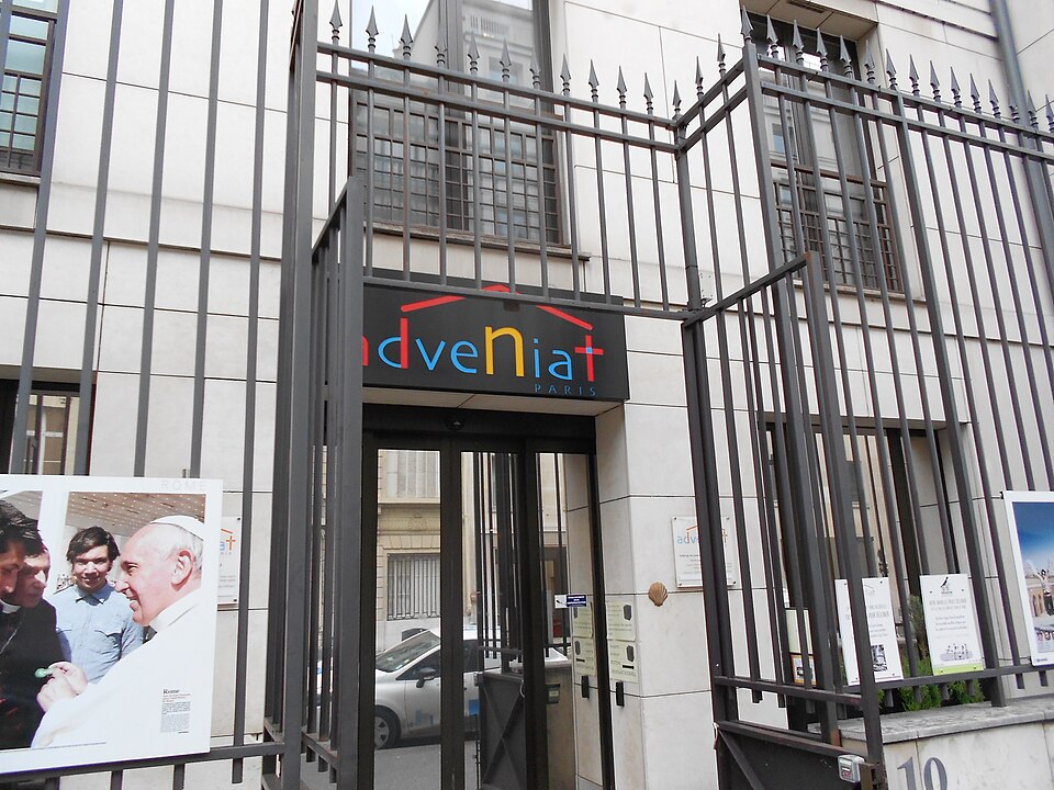 A photograph of Adveniat Paris