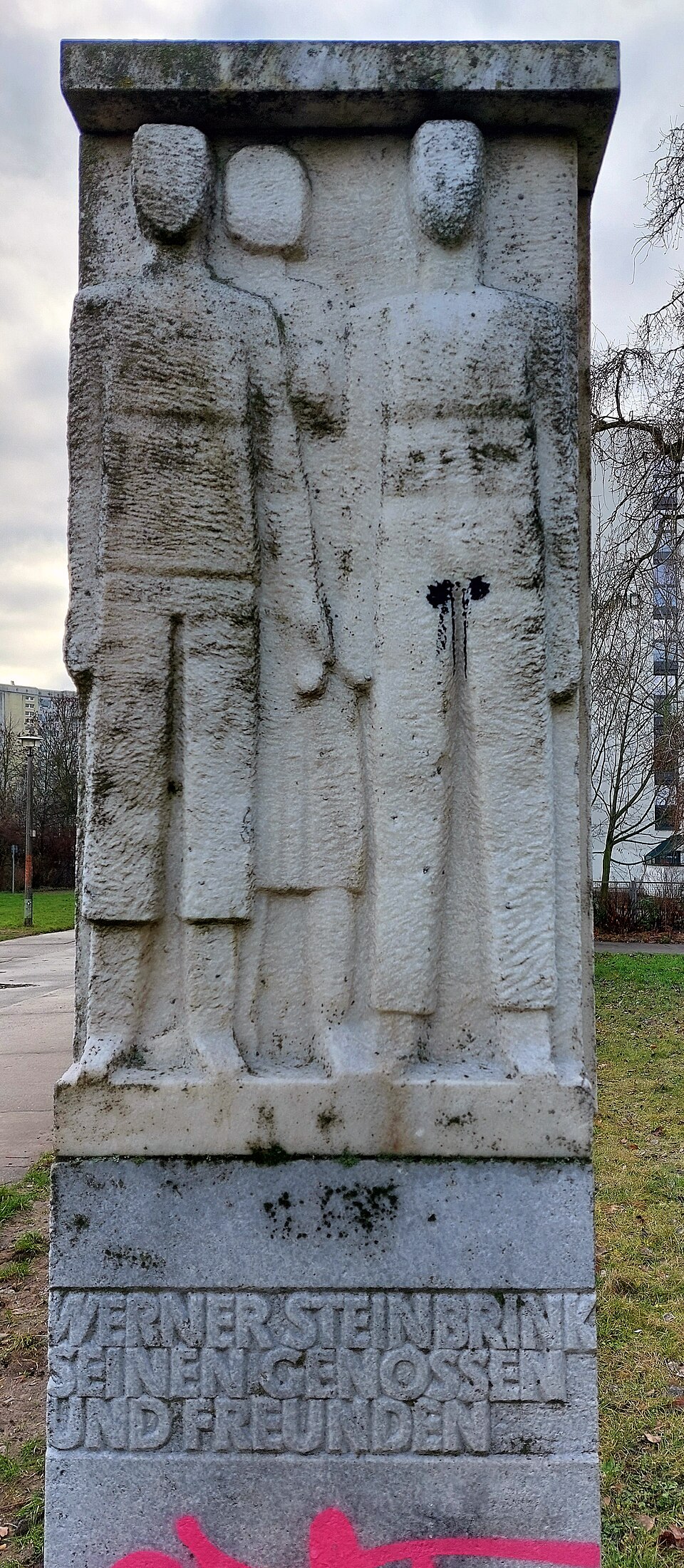 A photograph of Berlin-Marzahn concentration camp