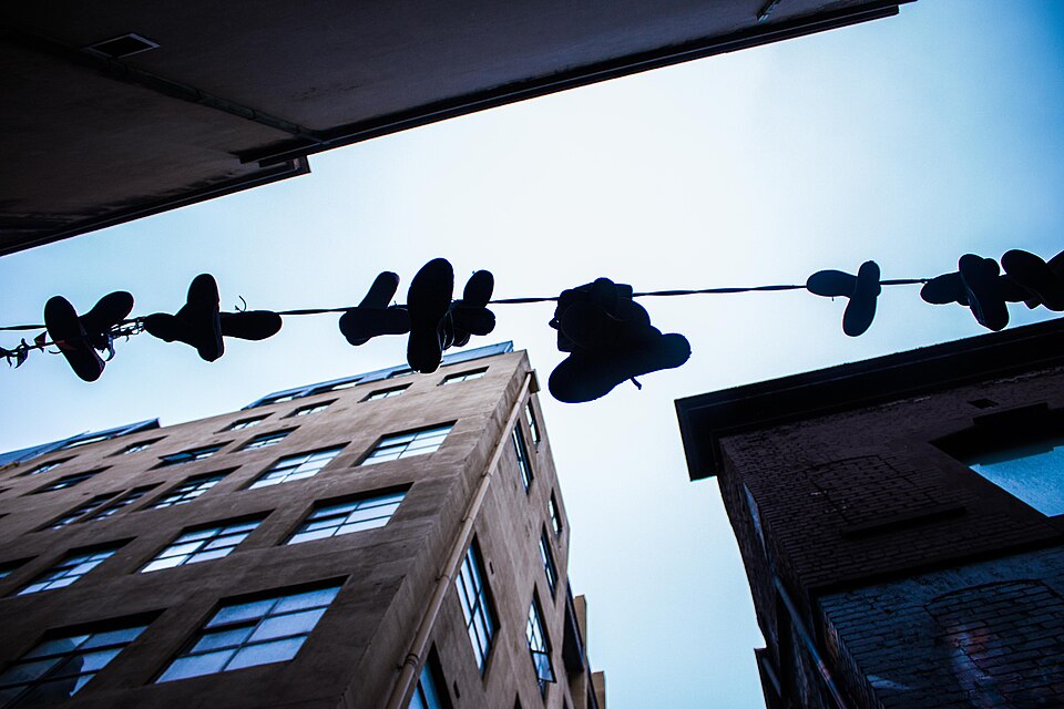 A photograph of Hosier Lane