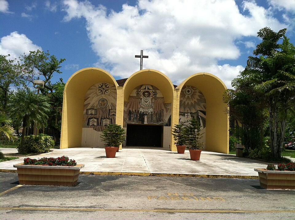 A photograph of Saint Dominic Catholic Church