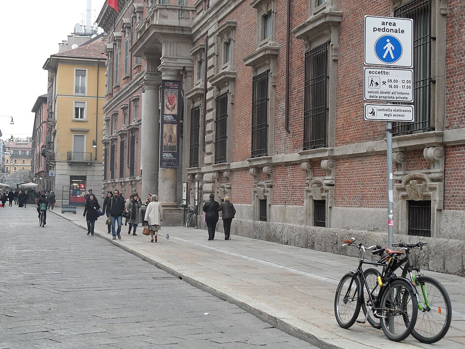 A photograph of Palazzo Citterio