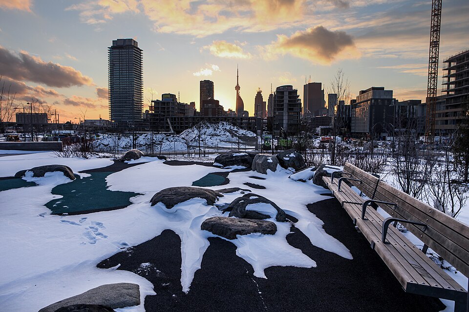 A photograph of Corktown Commons