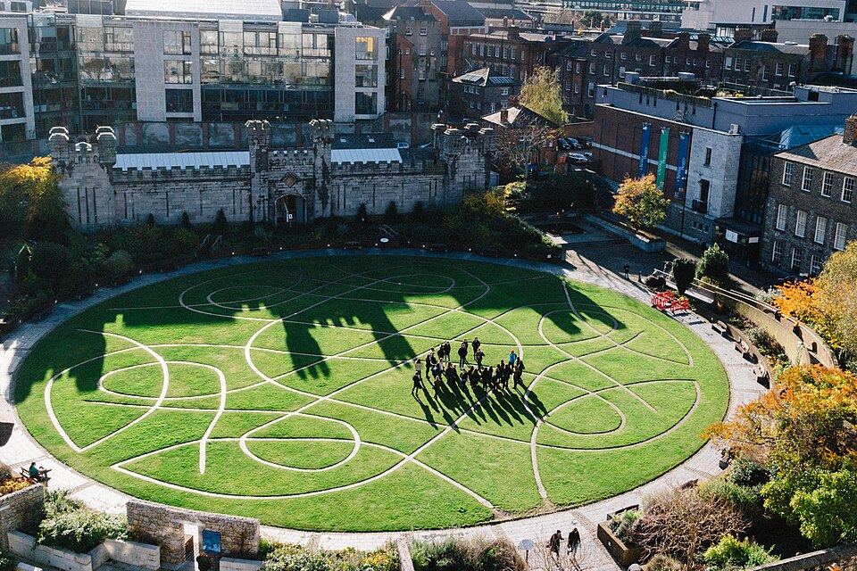A photograph of Dubh Linn Garden