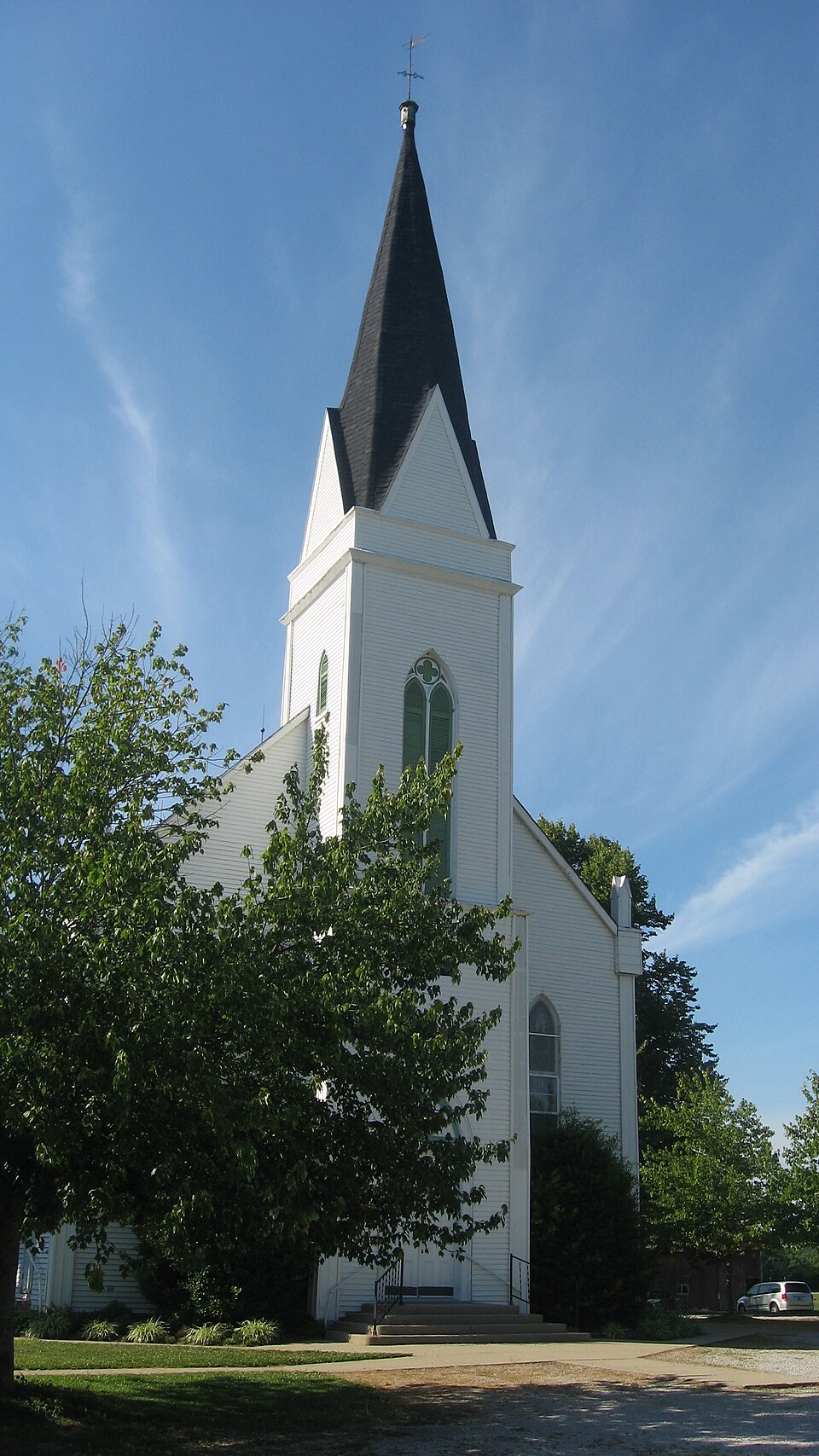 A photograph of Saint John's Lutheran School