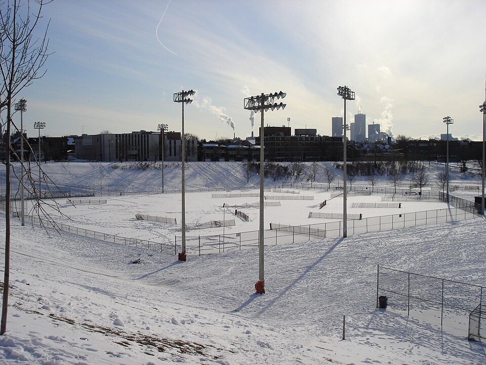 A photograph of Christie Pits