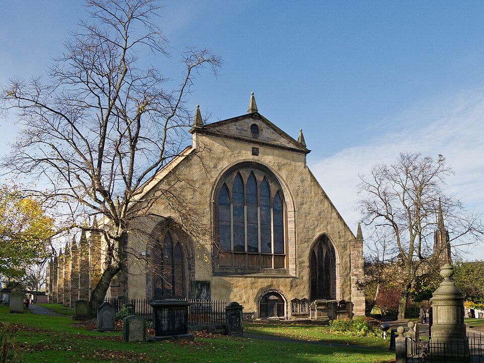 A photograph of Greyfriars Kirk
