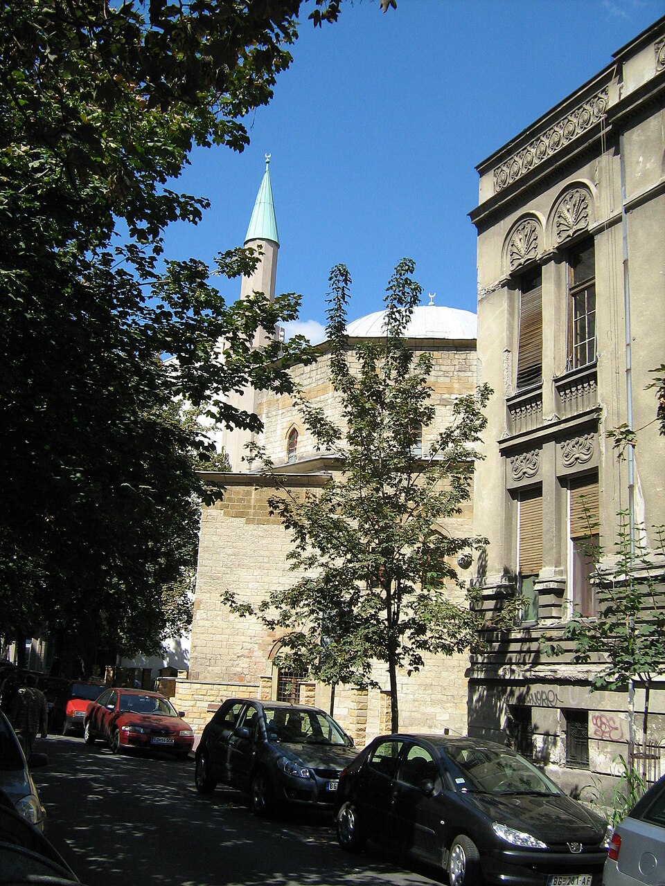 A photograph of Bajrakli Mosque