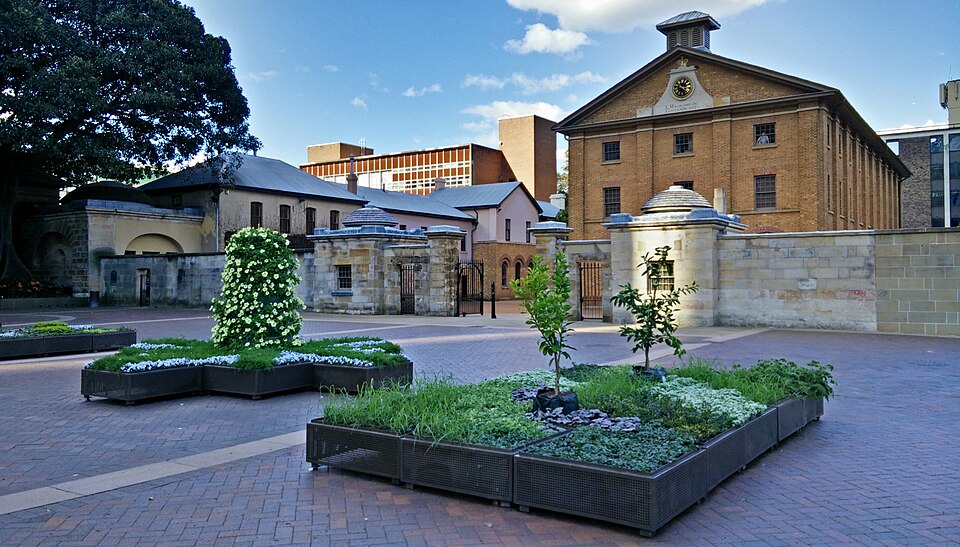 A photograph of Hyde Park Barracks