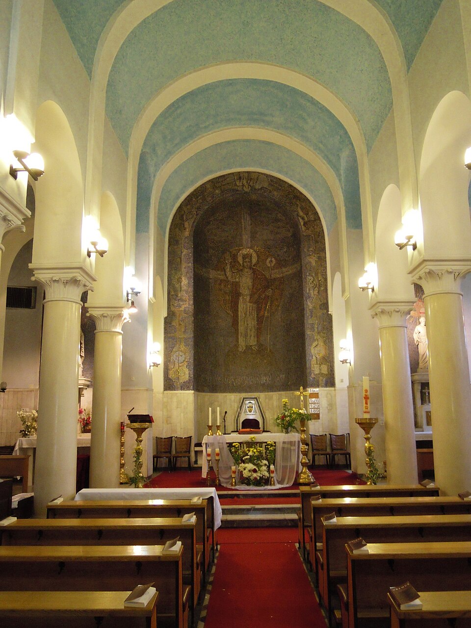 A photograph of Co-cathedral of Christ the King in Belgrade