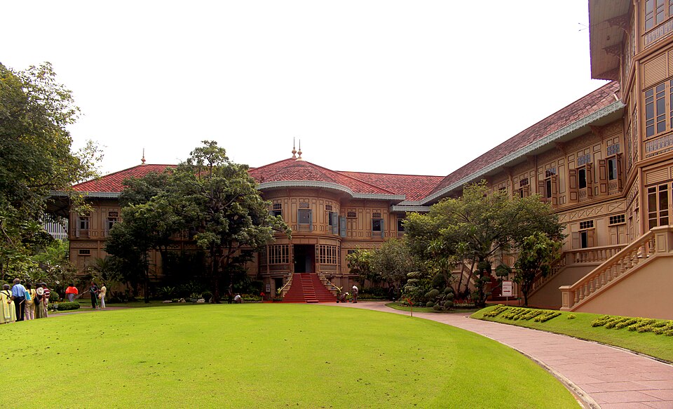 A photograph of Vimanmek Mansion