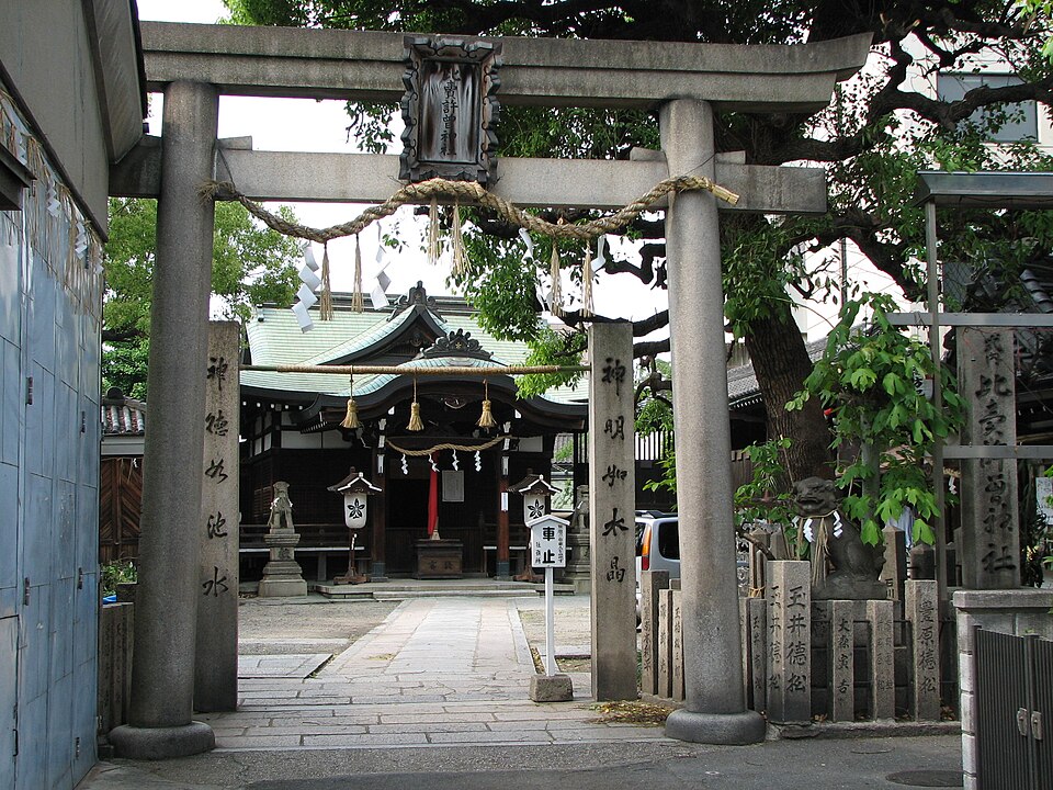 A photograph of Himekoso Shrine
