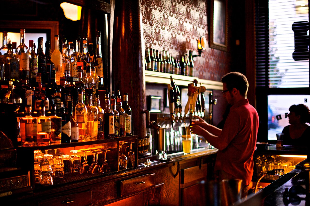 A photograph of Homestead bar
