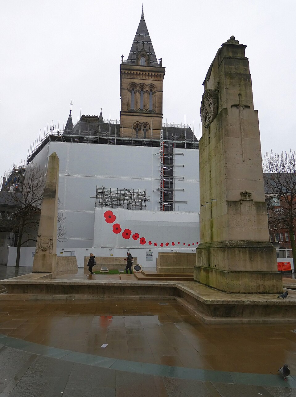 A photograph of Manchester Cenotaph