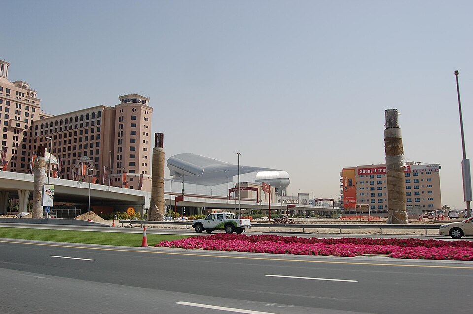 A photograph of Ski Dubai