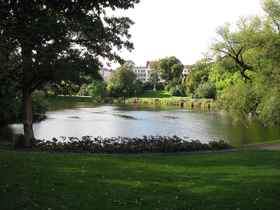 A photograph of Ørstedsparken