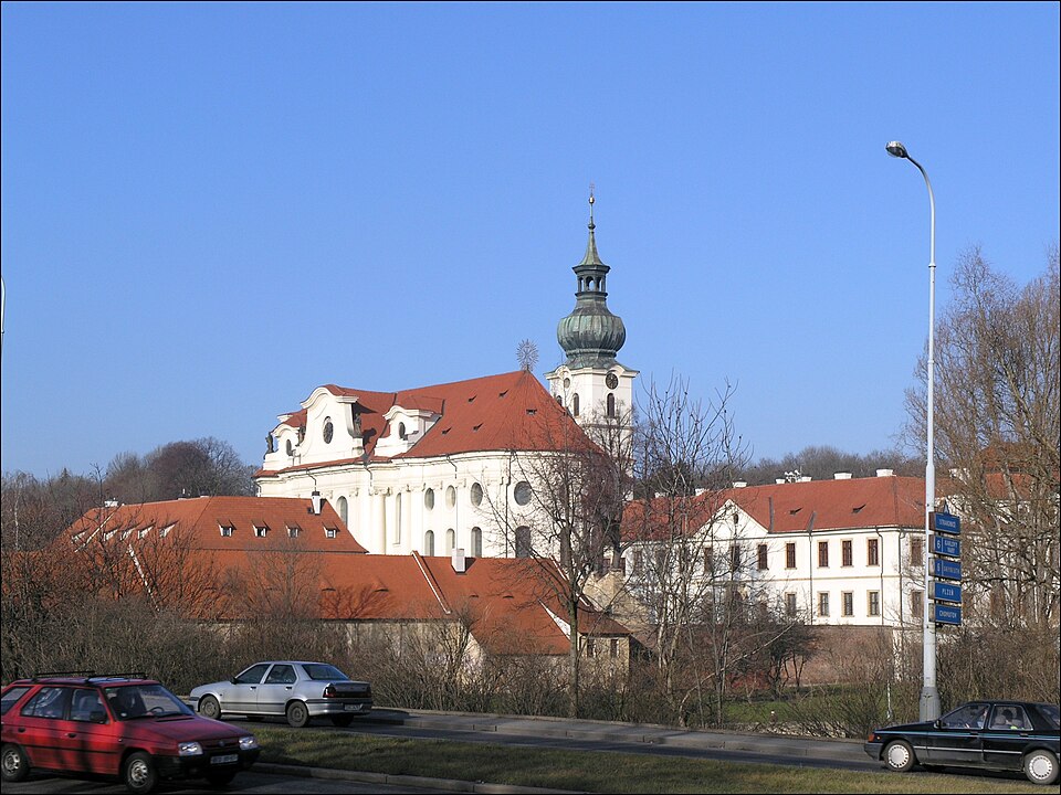 A photograph of Břevnov Monastery