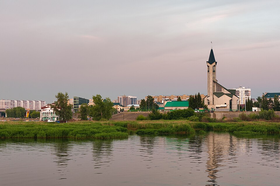 A photograph of Tauba Mosque