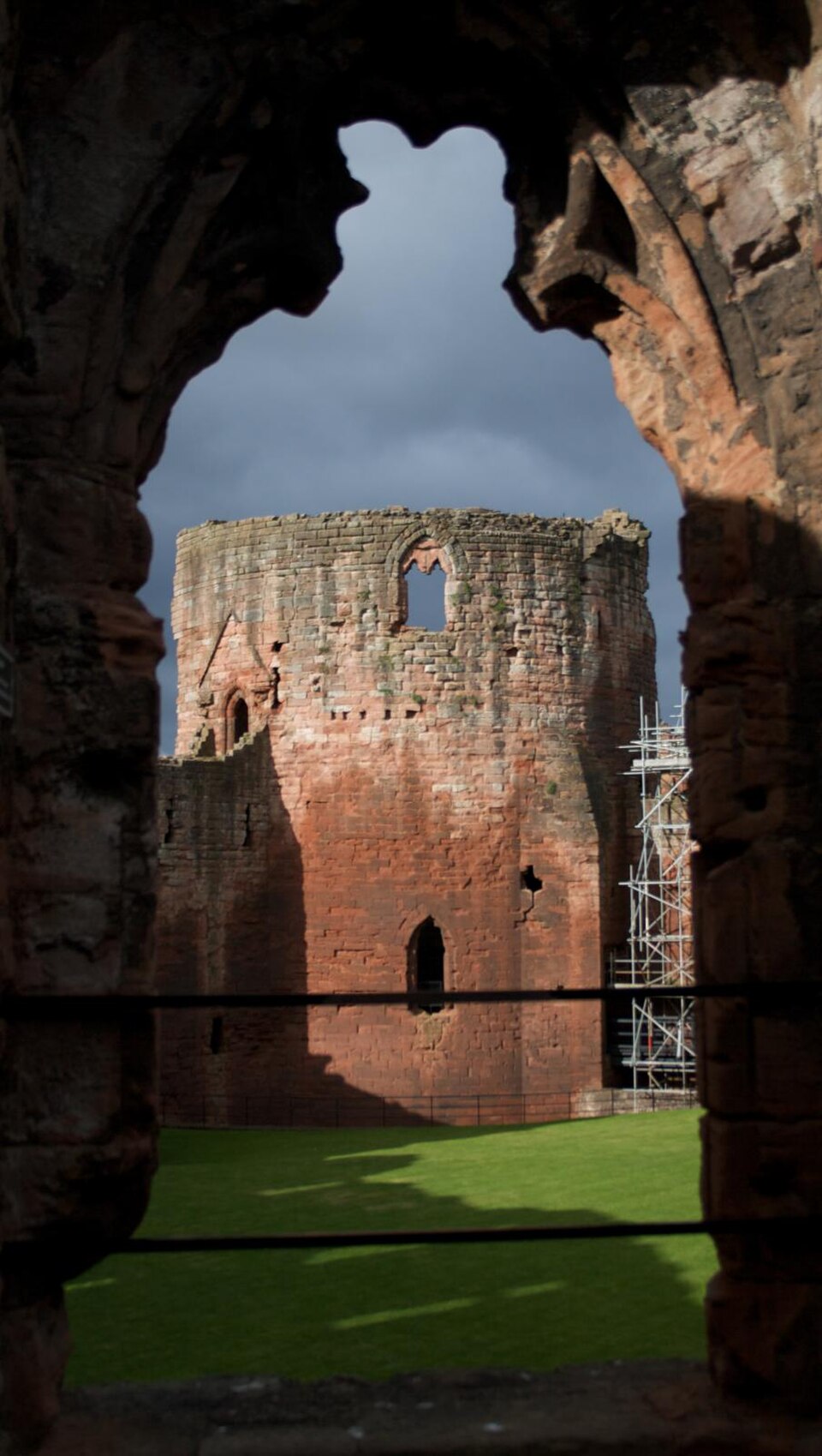 A photograph of Bothwell Castle