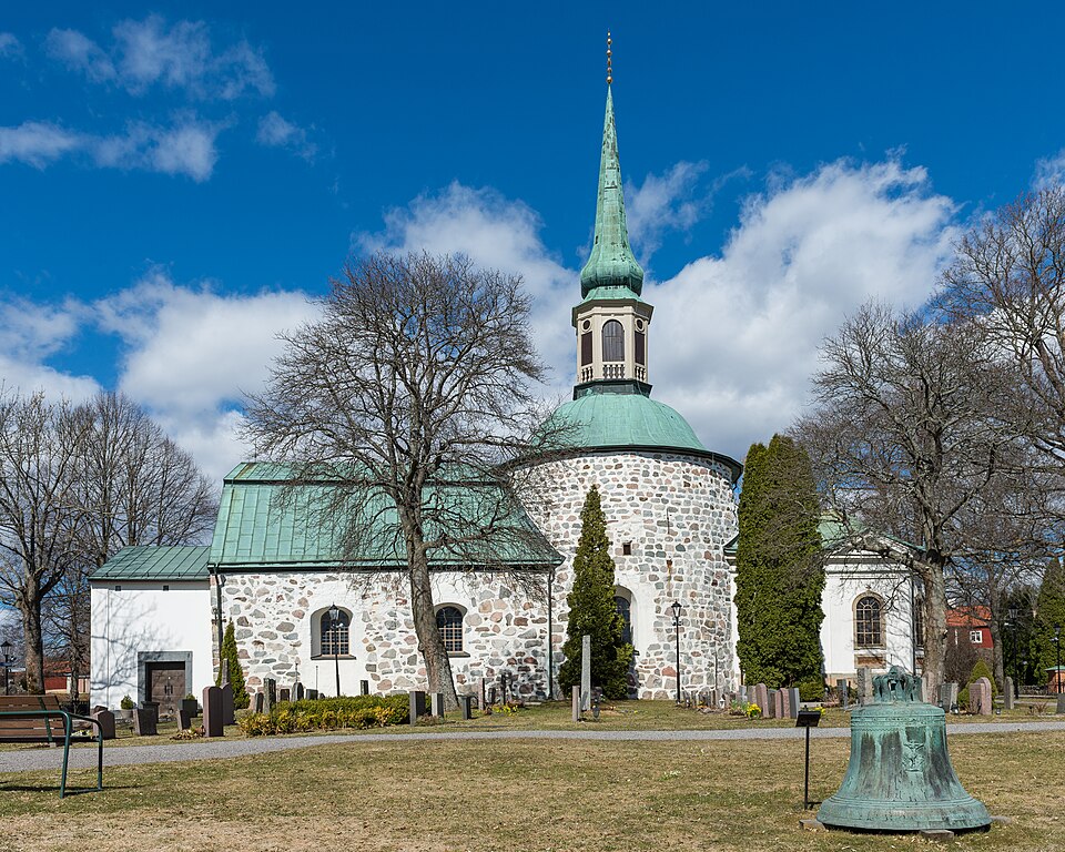 A photograph of Bromma Church