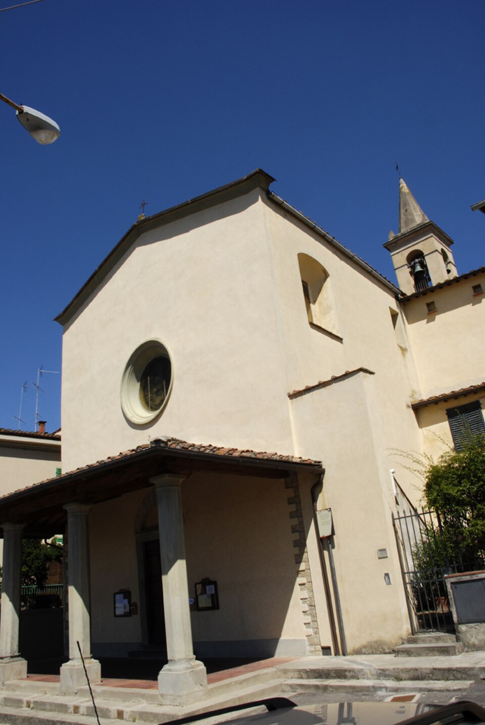 A photograph of church of Santa Maria a Quinto