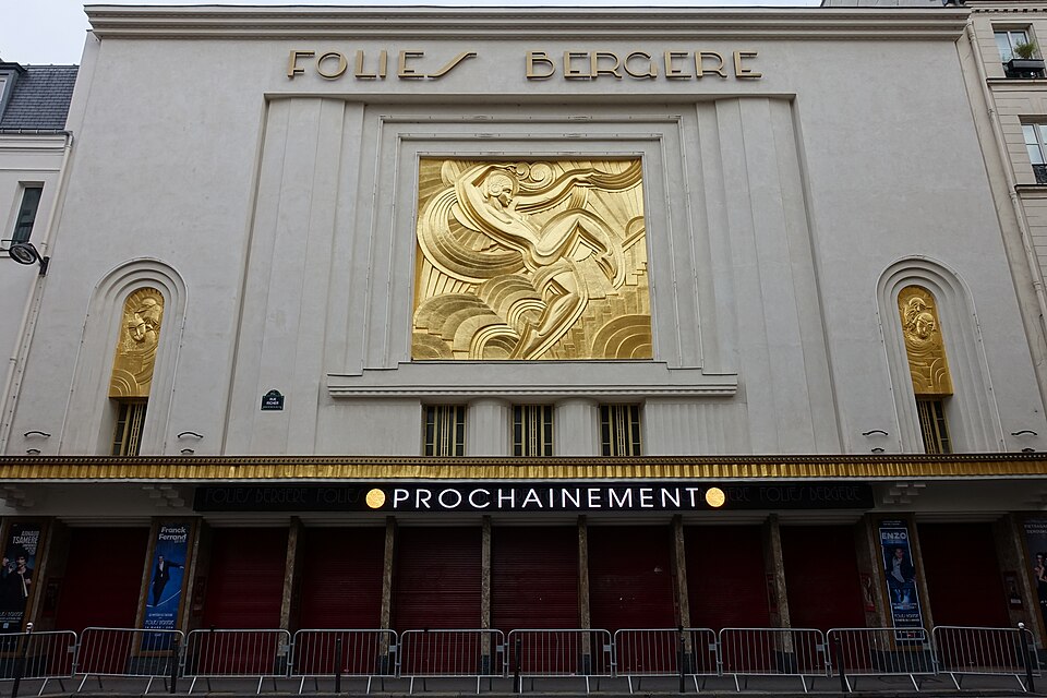 A photograph of Folies Bergère