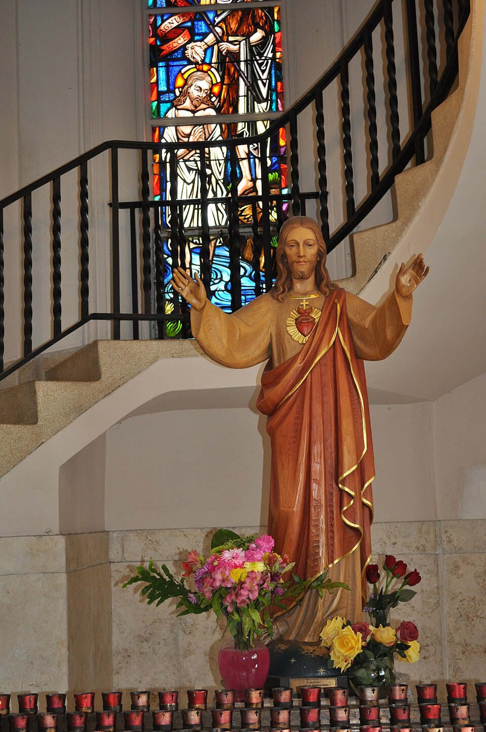 A photograph of Church of the Little Flower