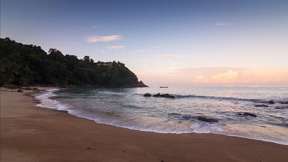 A photograph of Banana beach