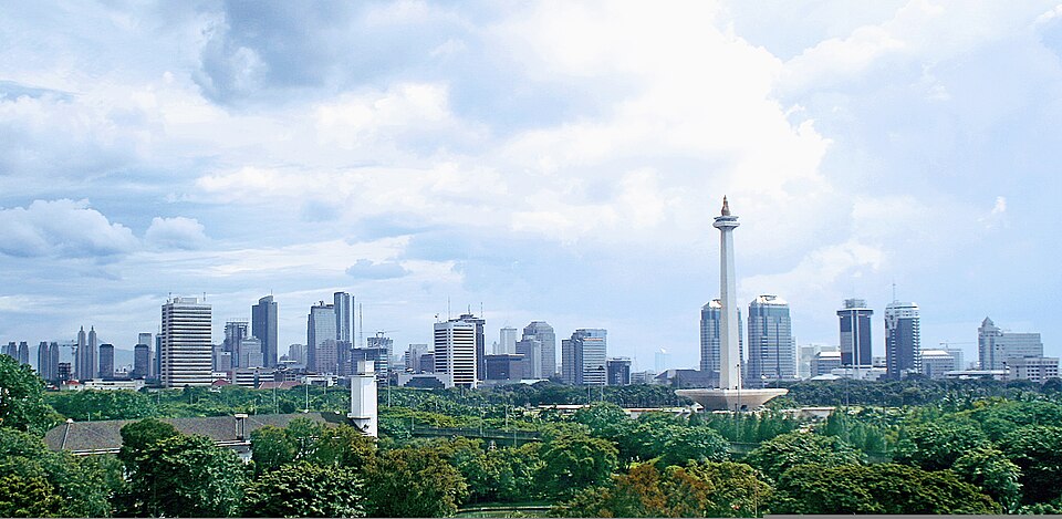 A photograph of Jakarta
