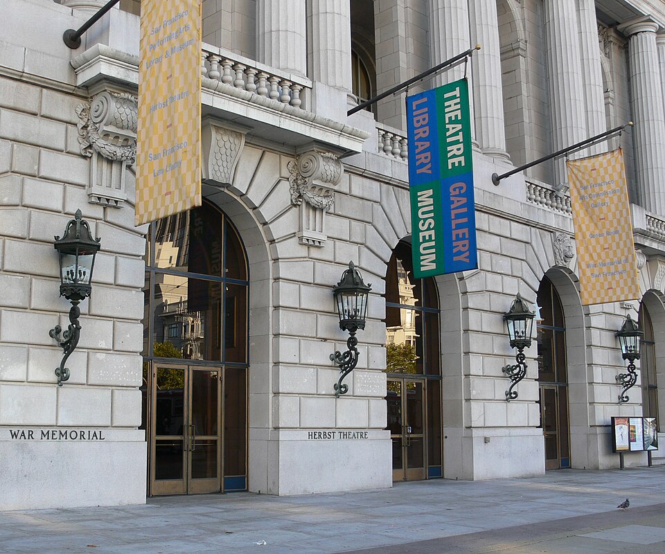 A photograph of Herbst Theatre