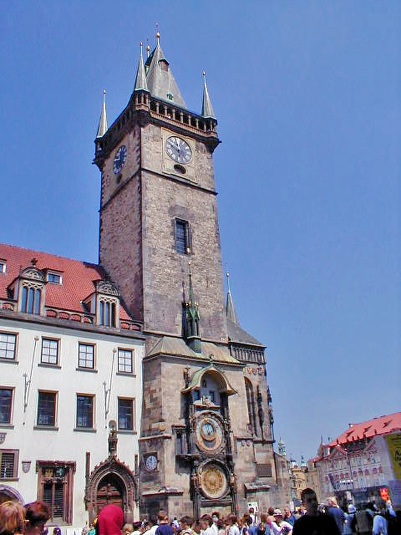 Una fotografía de Staroměstský orloj
