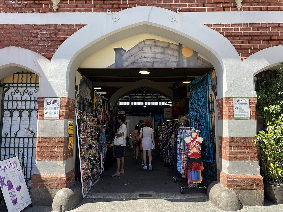 A photograph of Fremantle Markets