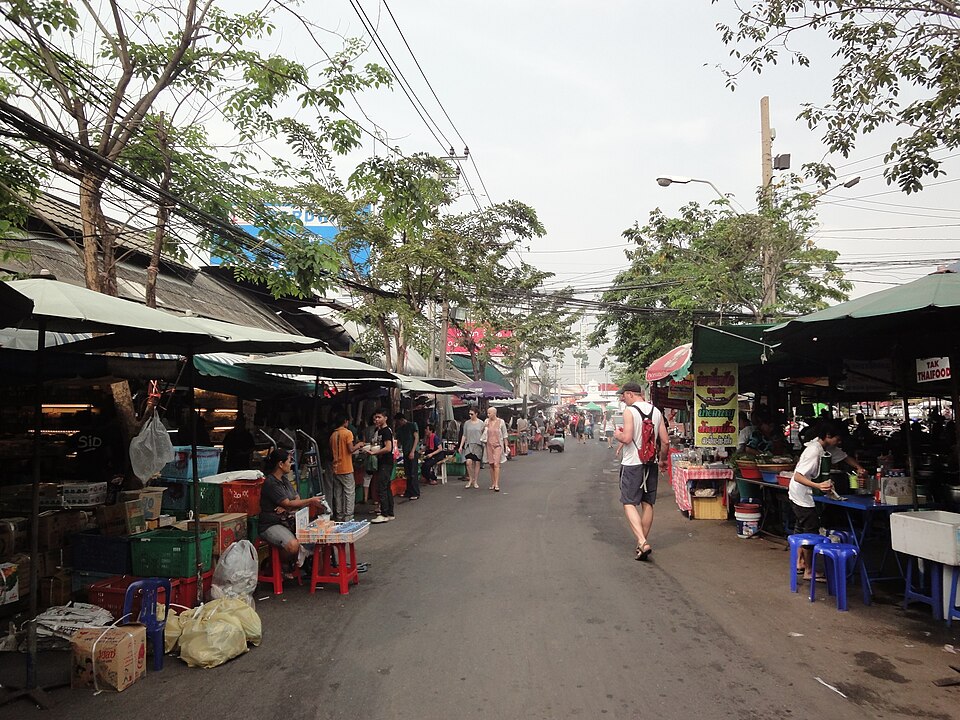 A photograph of Chatuchak Weekend Market