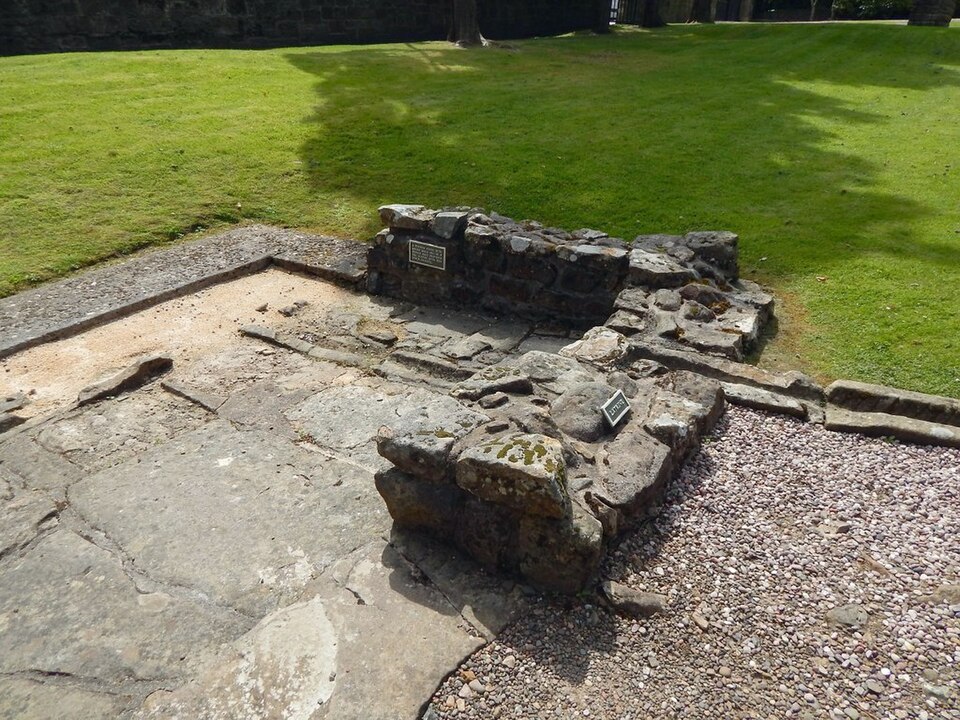 A photograph of Bearsden Roman Bath House