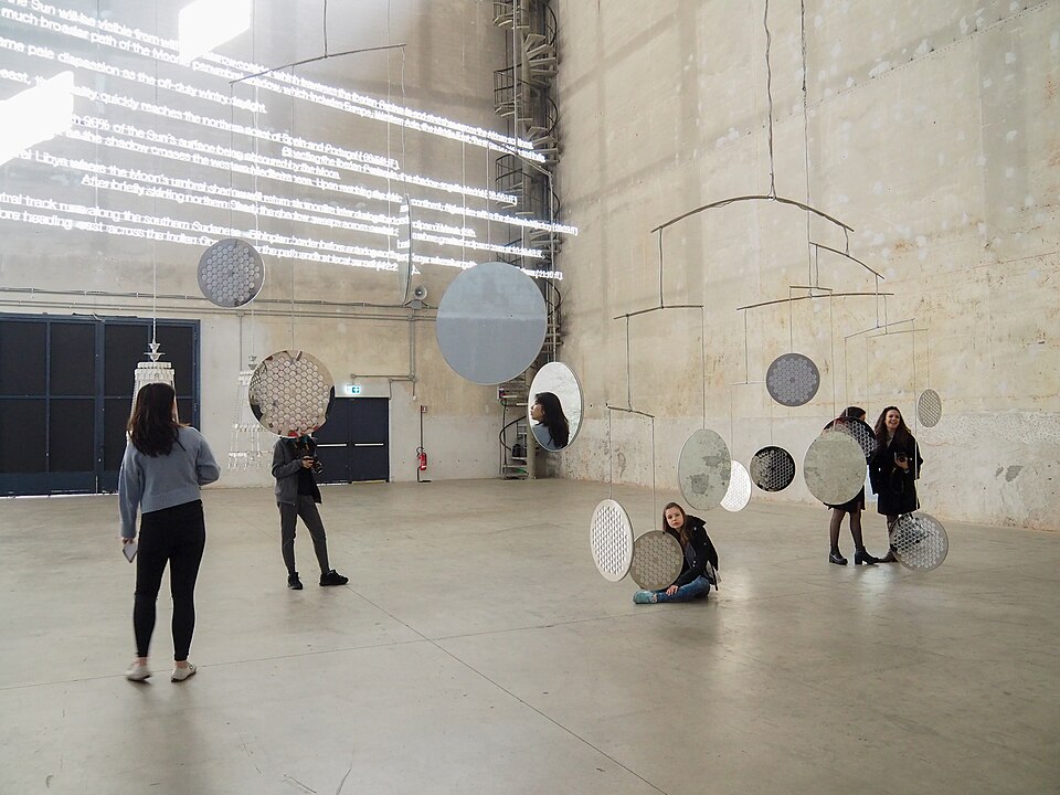 A photograph of HangarBicocca