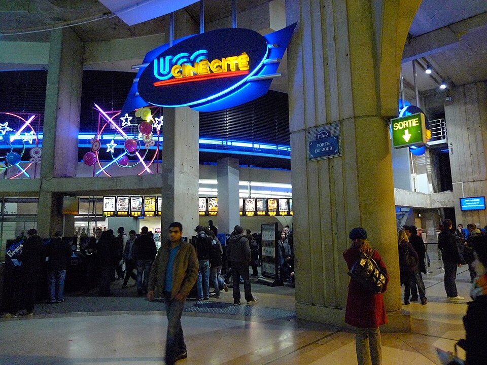A photograph of UGC Ciné Cité Les Halles