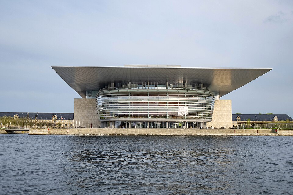 A photograph of Copenhagen Opera House