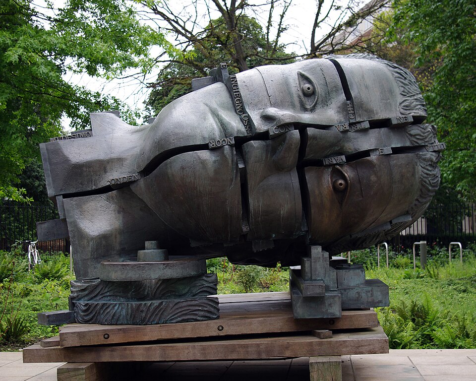 A photograph of Head of invention