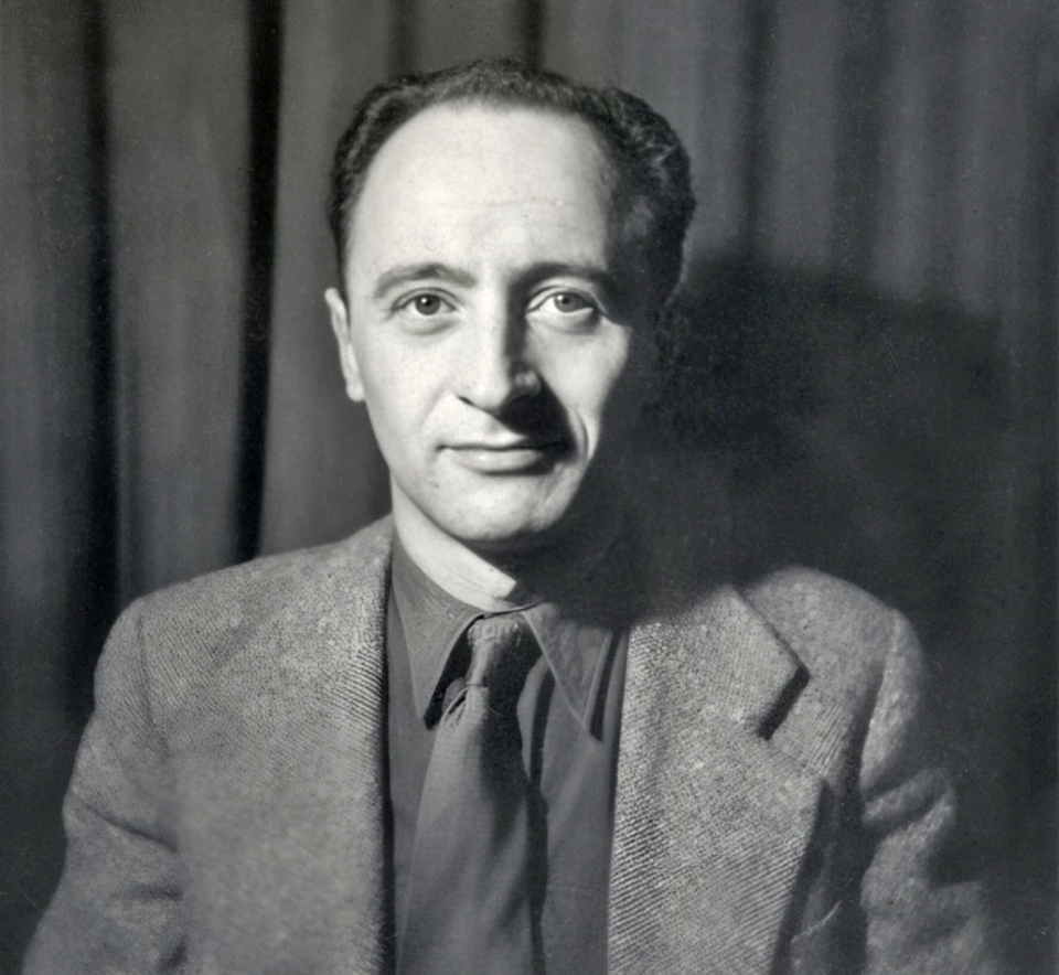 A photograph of Michel Audiard