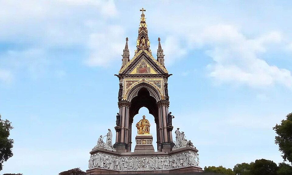 A photograph of Albert Memorial