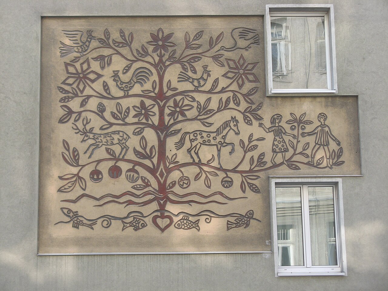 Ornamentaler Lebensbaum