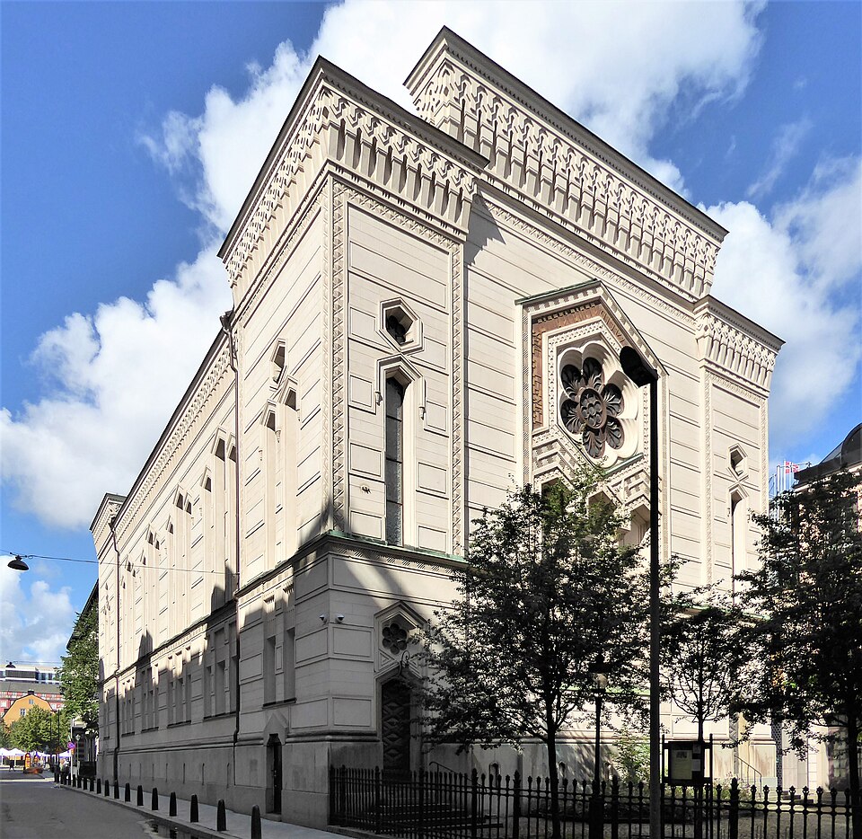 A photograph of Stockholm Synagogue