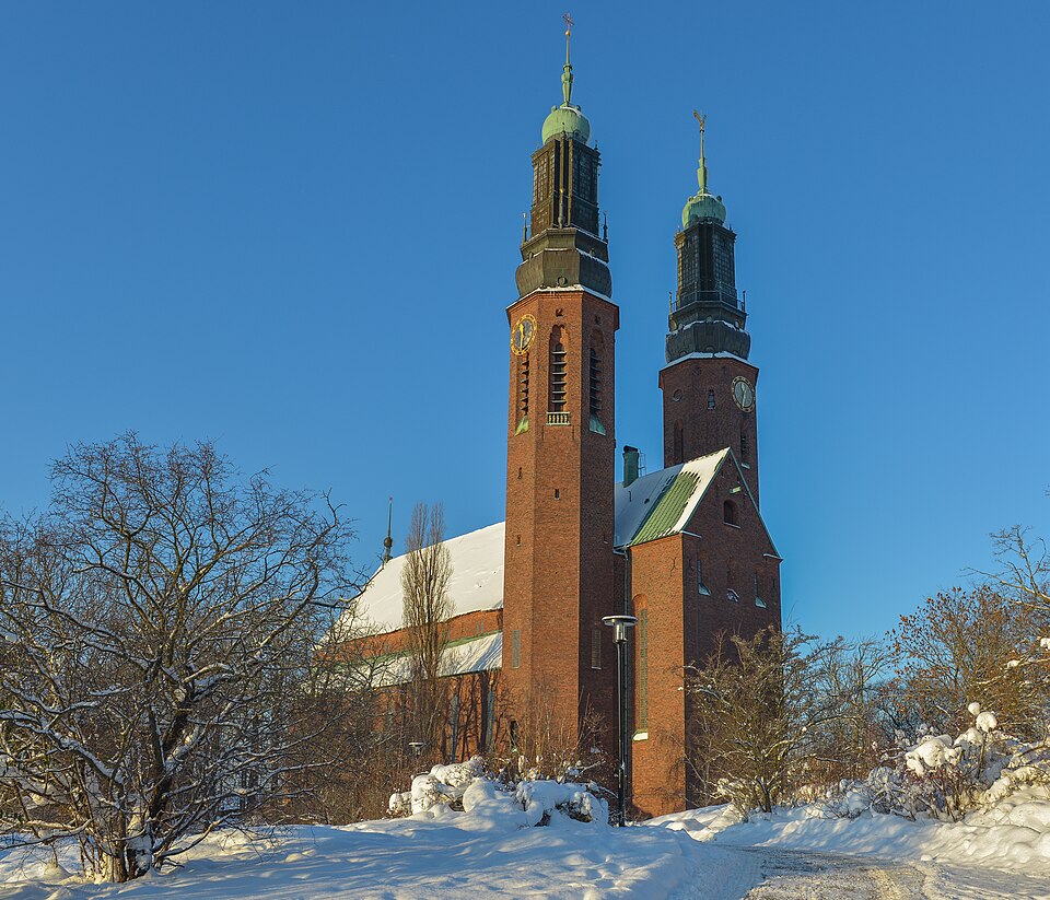 A photograph of Högalid Church