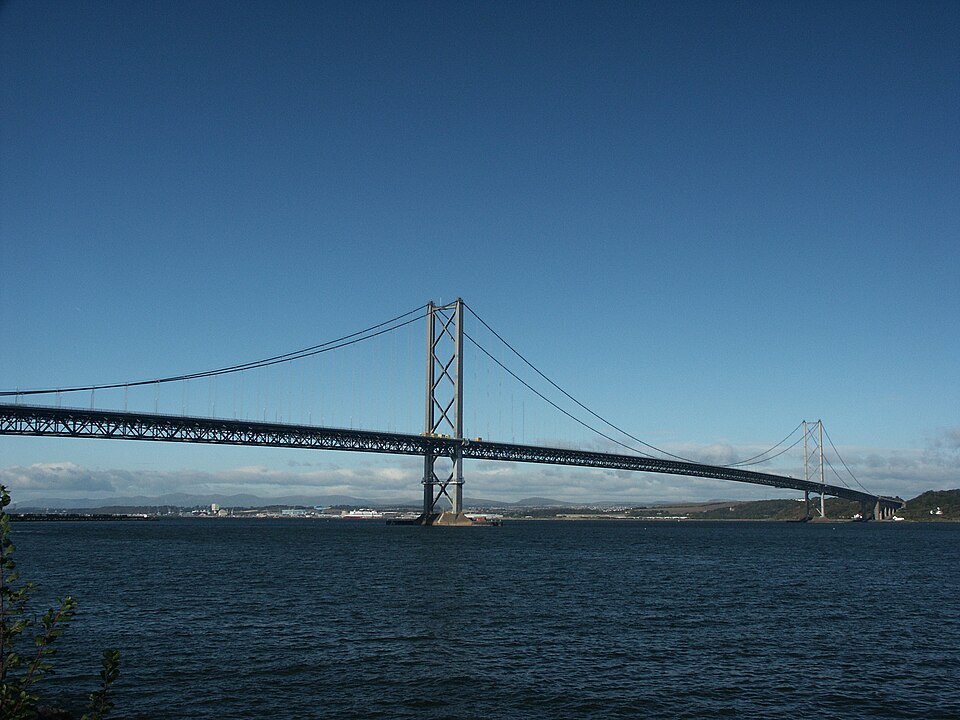 A photograph of Forth Bridges