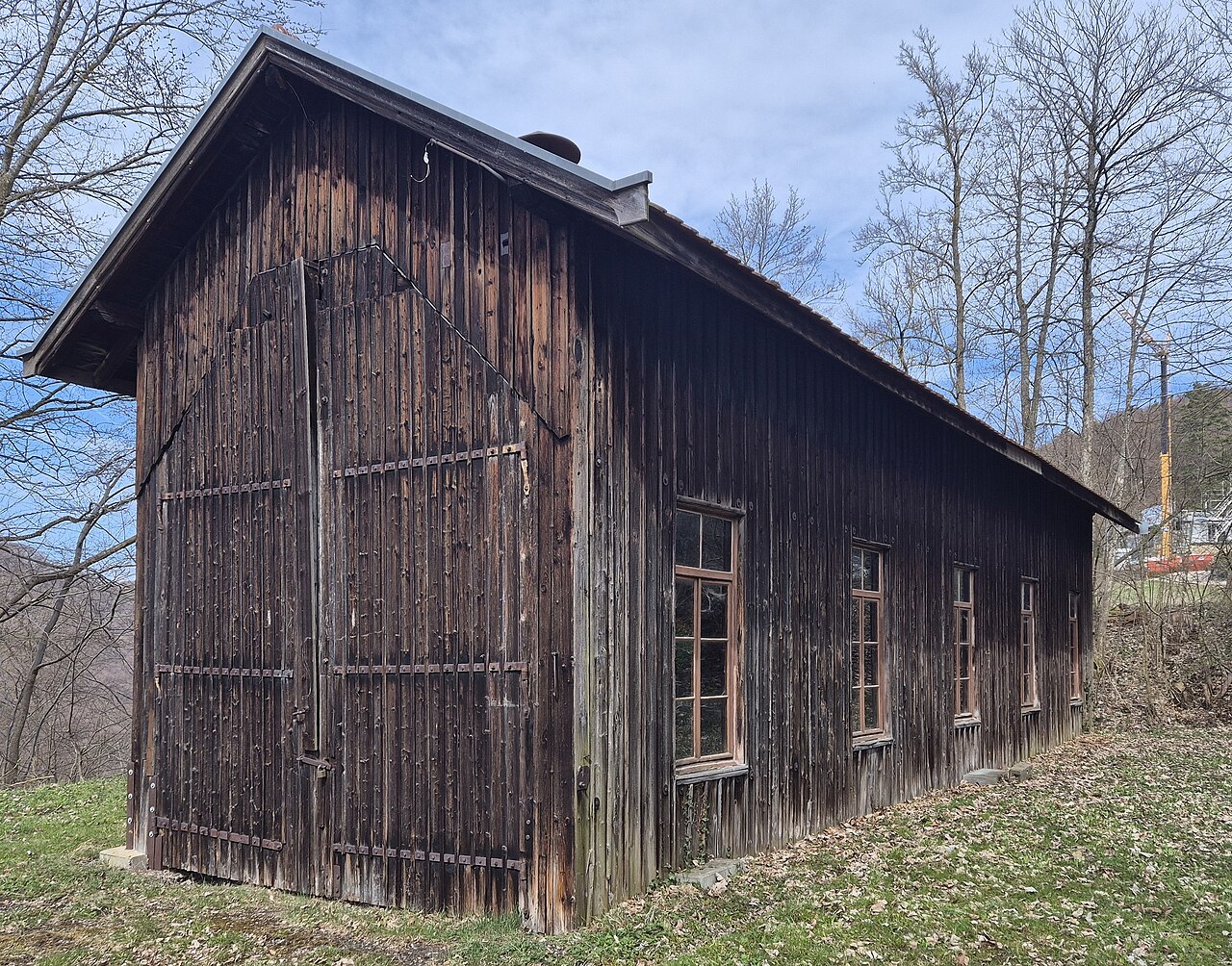 A photograph of Locomotive Shed