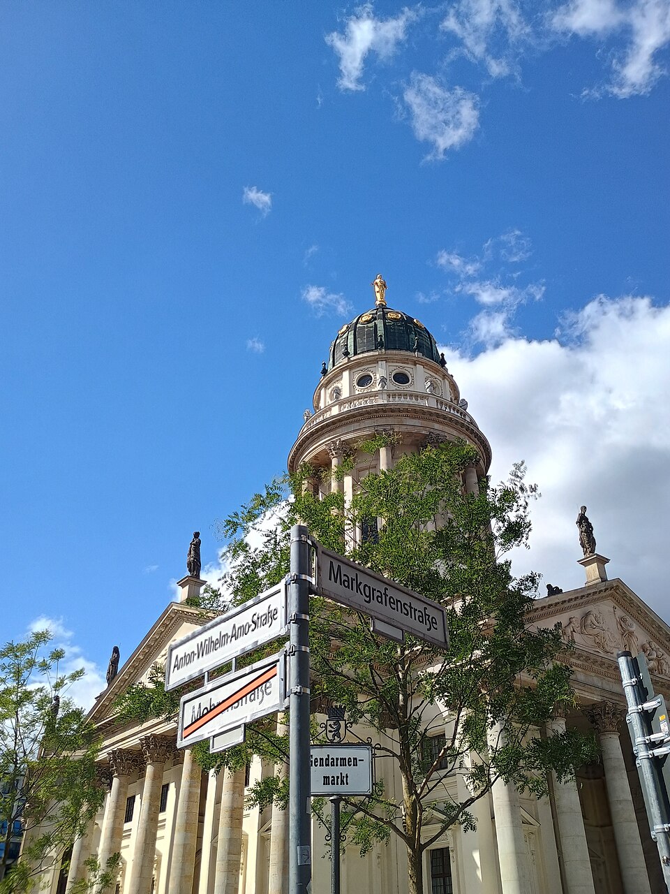 A photograph of Gendarmenmarkt