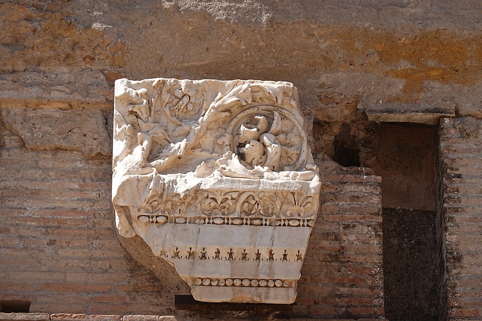 A photograph of Baths of Caracalla